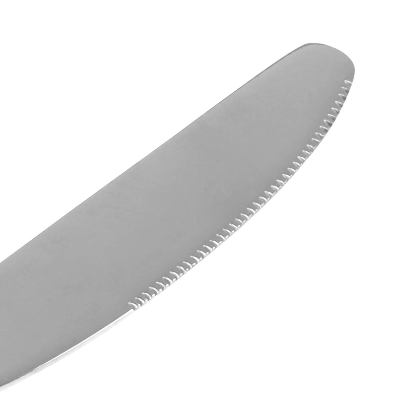 TOQUE Cutlery Set Stainless Steel 30PCS Silver-1954802794645032963