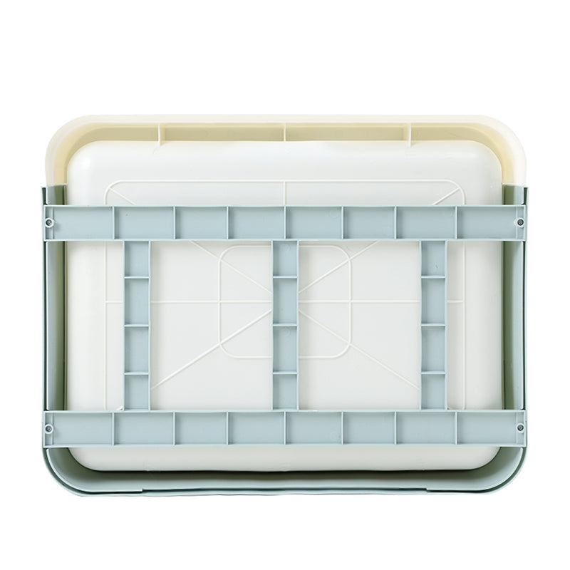 PaWz Foldable Cat Litter Box Tray Enclosed Blue-1954802552847601667