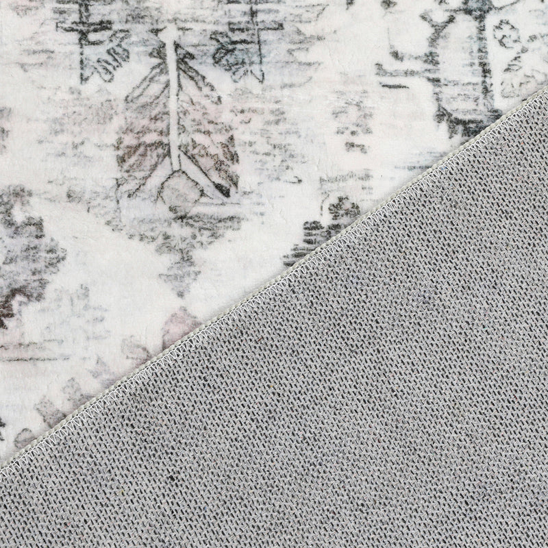 Marlow  Floor Rug Vintage Short Pile Washable Carpet Soft Plush Non Slip 160x120-1954802389043253251