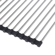 TOQUE Stainless Steel Dish Drying Rack-1954802797618794499