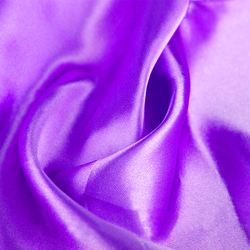 20x Multicoloured Satin Chair Sashes Lavender-1954802693658775556