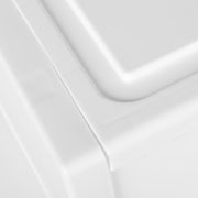 Plastic Storage Box Stackable Containers M 3PK Medium-1954802598393548804