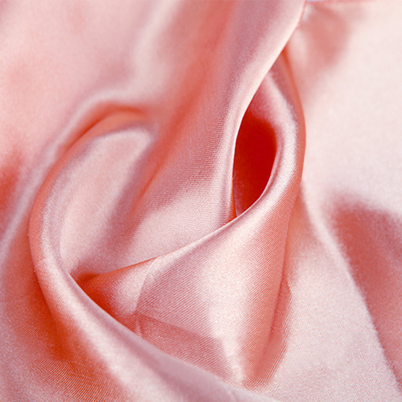 50x Satin Chair Sashes Cloth Cover Wedding Coral-1954802694447304708