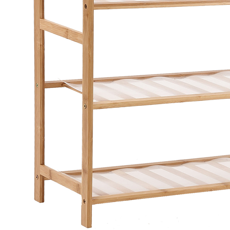 Levede Bamboo Shoe Rack Storage Wooden-1954802689107955716
