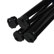 Levede 2Pcs Camping Chairs Folding Arm Black-1954802874940788740
