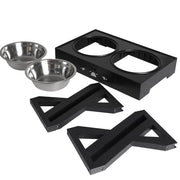 PaWz Elevated Pet Feeder Food Water-1954802540428267524