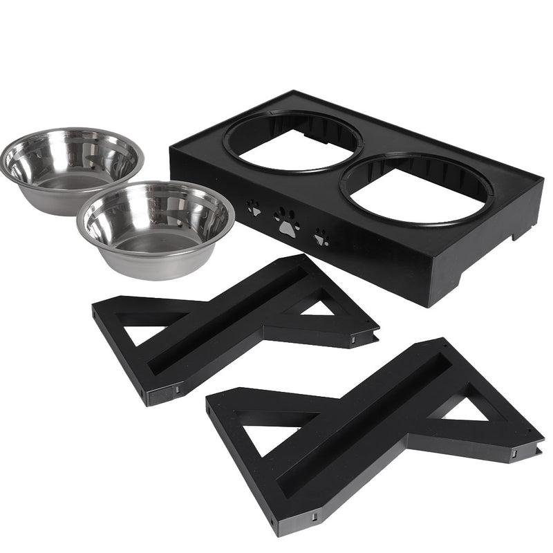 PaWz Elevated Pet Feeder Food Water-1954802540428267524