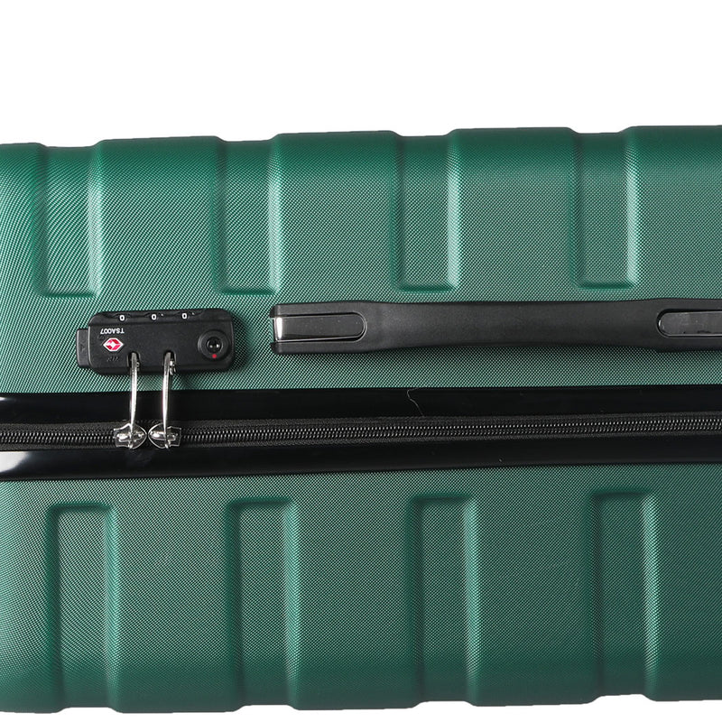 Slimbridge 20" Carry On Luggage Case Green 20 inch-1954802812672151557