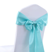 50x Satin Chair Sashes Cloth Cover Wedding Tiffany-1954802695655264261