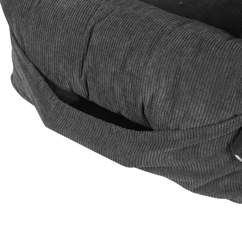 PaWz Pet Car Booster Seat Dog Protector M Grey Medium-1954802559755620357