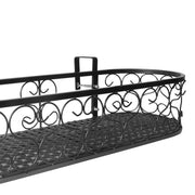 Levede Plant Stand Outdoor Indoor Home Black Oval-1954802666530017285