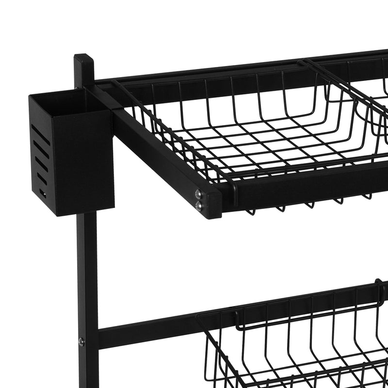 TOQUE Dish Drying Rack Over Sink Steel 85 CM-1954802791746768901