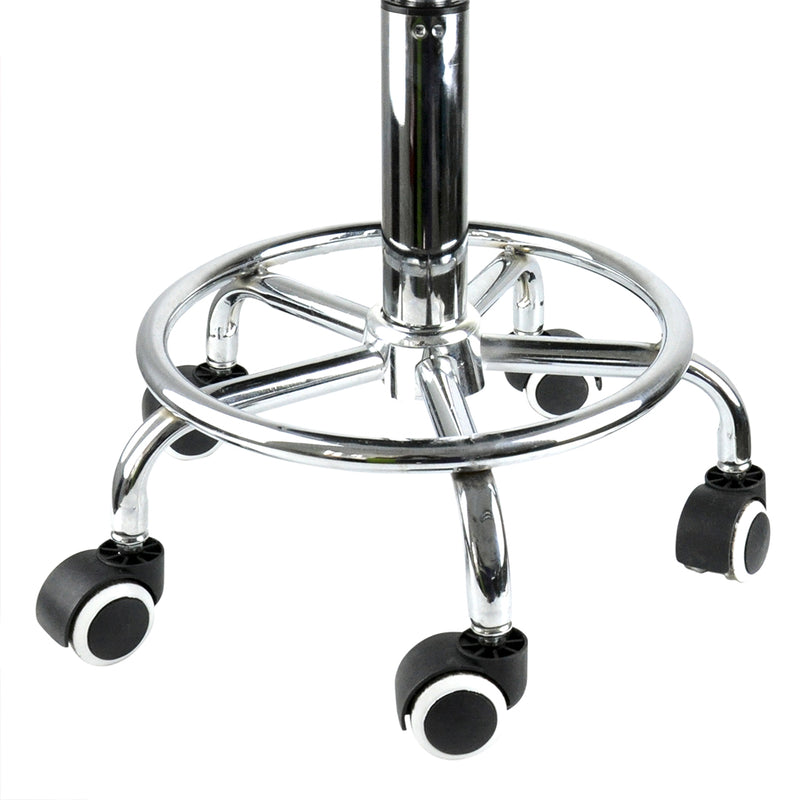 Levede Salon Stool Swivel Hairdressing White-1954802613568540677