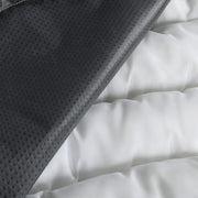 Pawz M Size Orthopedic Dog Bed with Sherpa Plush Removable Cover in Grey-1954802482035167237