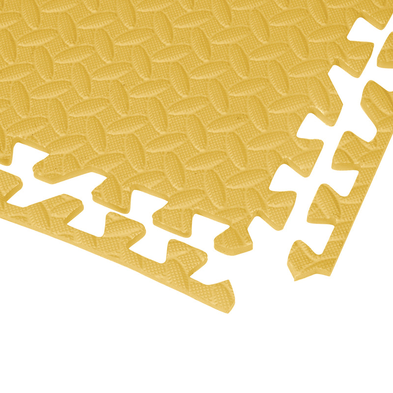 Bopeep EVA Foam Kids Play Mat Floor Yellow-1954802773488963589