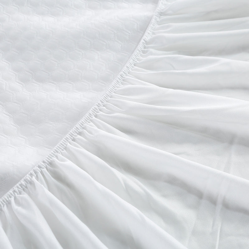 DreamZ Mattress Protector Topper Polyester Single-1954802696645120005