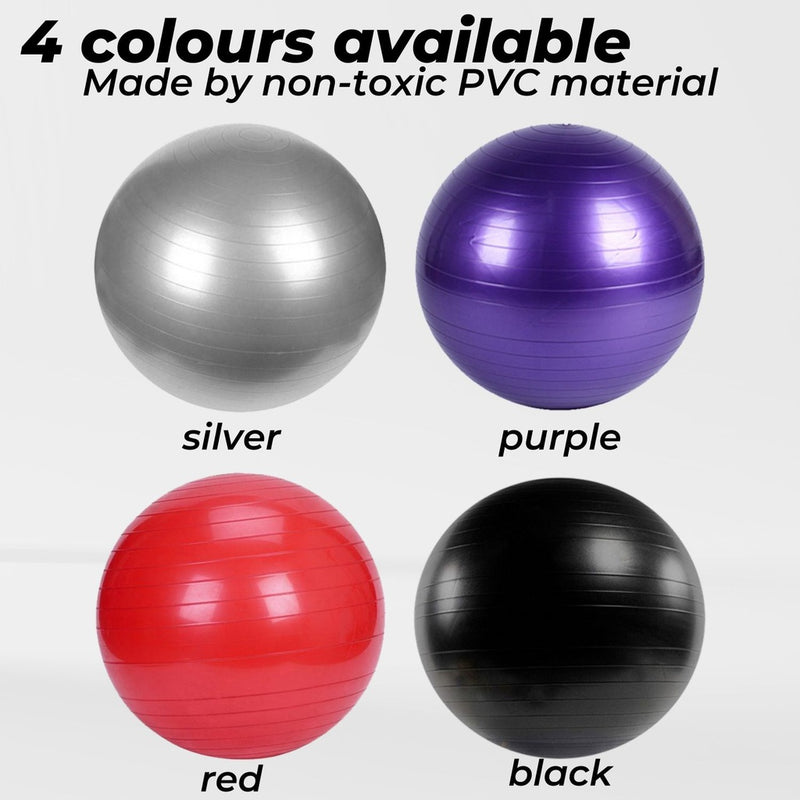 VERPEAK Yoga Ball 85cm (Purple)