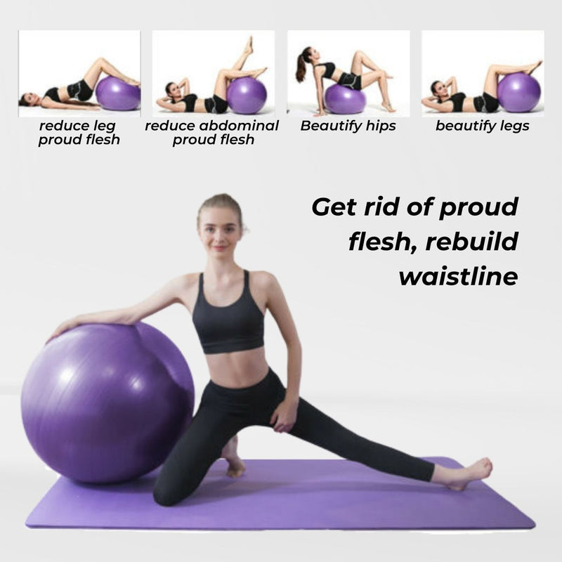 VERPEAK Yoga Ball 85cm (Purple)