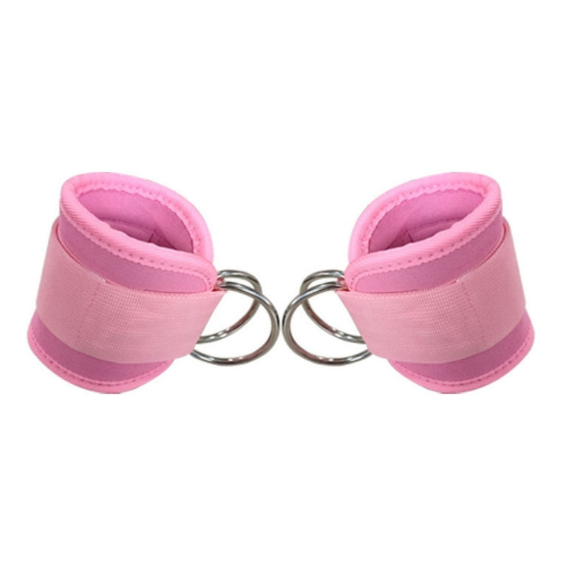 VERPEAK Barbell Squat Pad set,2 Safety Straps, 3 Hip Resistance Bands, 2 Lifting Strap, Barbell Pad and Bag (Pink)