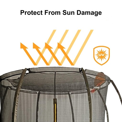 VERPEAK Sunshade Net for Trampoline 10ft