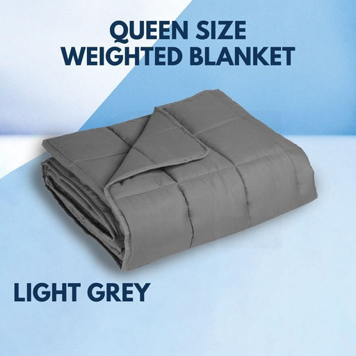 Gominimo Weighted Blanket 9KG Light Grey