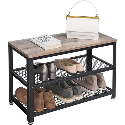 VASAGLE 3 Tier Shoe Rack