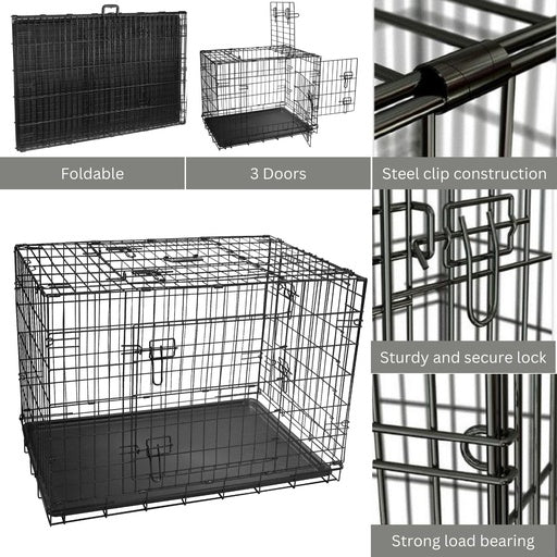 Floofi Dog Cage 48"