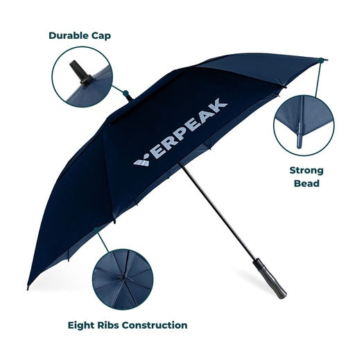 VERPEAK Golf Umbrella Blue 62 Inch