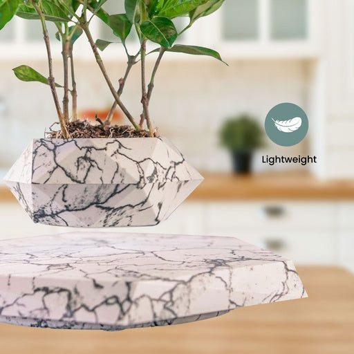 GOMINIMO Magnetic Levitating Plant Pot Marble