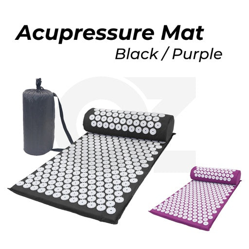 VERPEAK Acupressure Mat & Pillow & Bag (Purple)