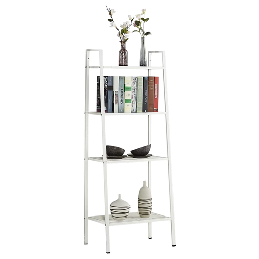 EKKIO 4 Tier Ladder Shelf (White)