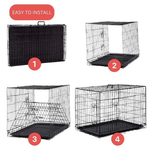 Floofi Dog Cage 48"