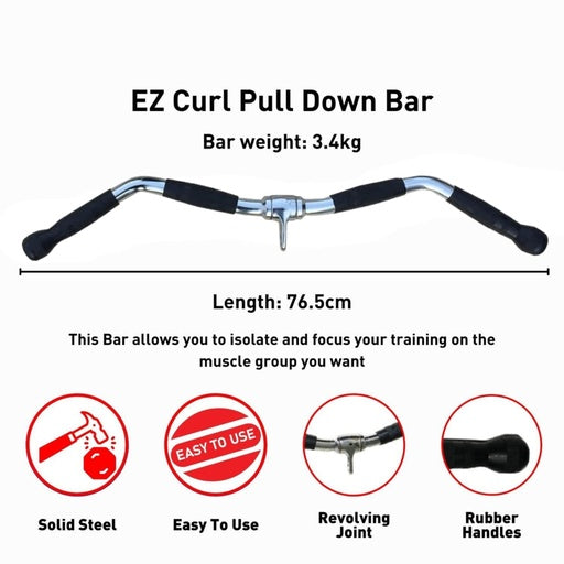 VERPEAK EZ Curl Pull Down Bar