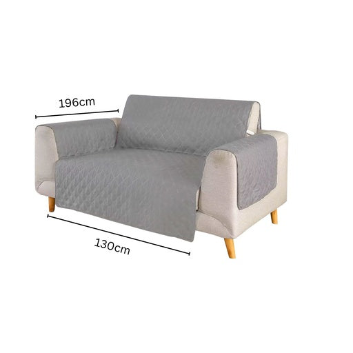 FLOOFI Pet Sofa Cover 2 Seat (Grey)