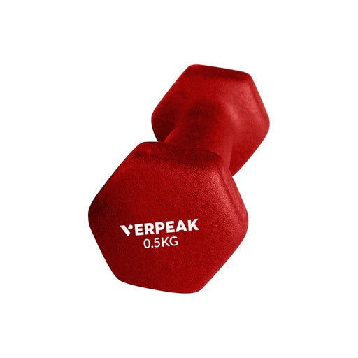 VERPEAK Neoprene Dumbbell 0.5kg x 2 (Red)