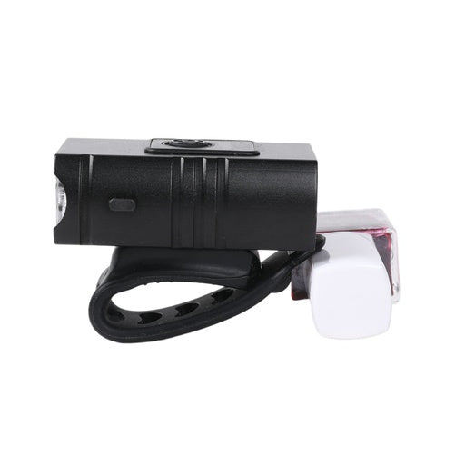 KILIROO USB Rechargeable Bike Light with Tail Light (2 Bulb)