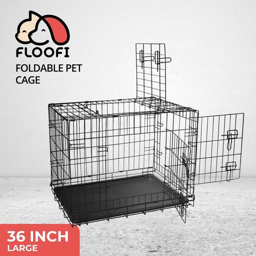 Floofi Dog Cage 36"