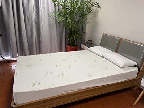 Gominimo Bamboo Jacquard Mattress Protector Single