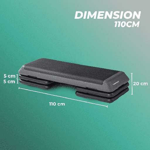 VERPEAK Aerobic Stepper 110cm