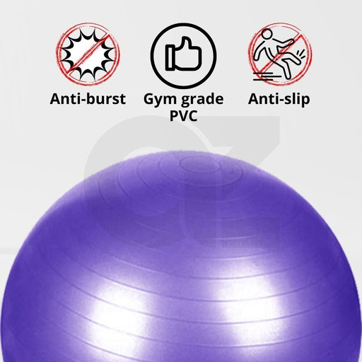 Verpeak Yoga Ball 55cm (Purple)