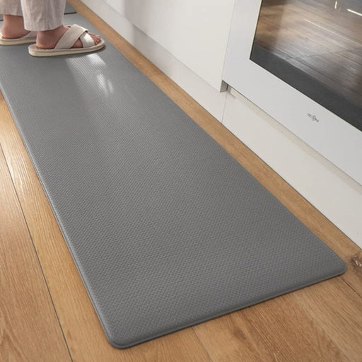 GOMINIMO PVC Kitchen Floor Mat 2pcs Set Grey