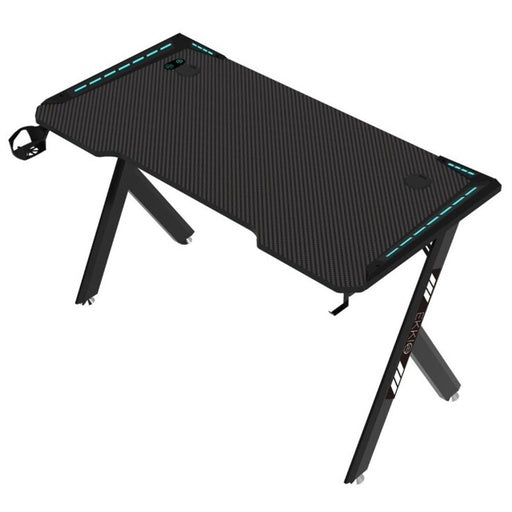 EKKIO RGB Gaming Desk Y Shape Black 140cm