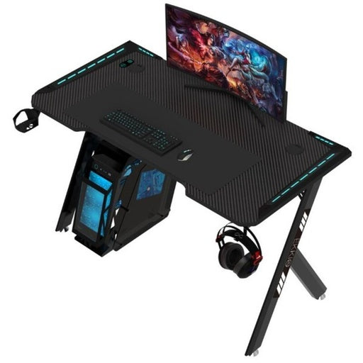 EKKIO RGB Gaming Desk Y Shape Black 100cm