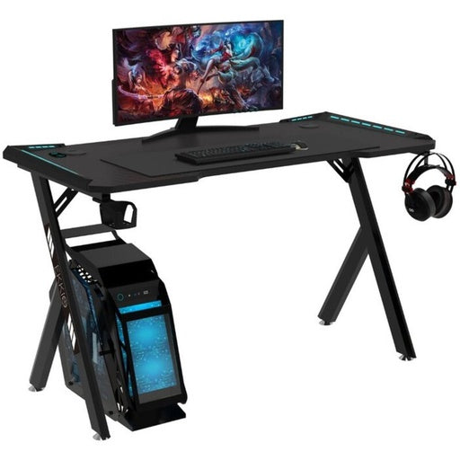 EKKIO RGB Gaming Desk Y Shape Black 100cm