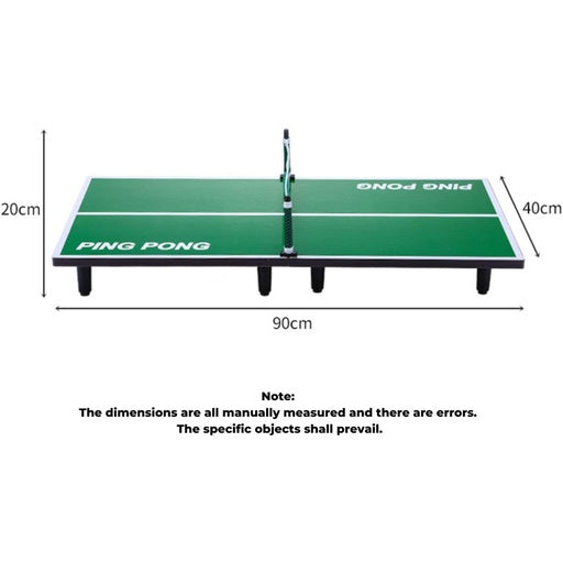 GOMINIMO Tabletop Table Tennis Game (Green)