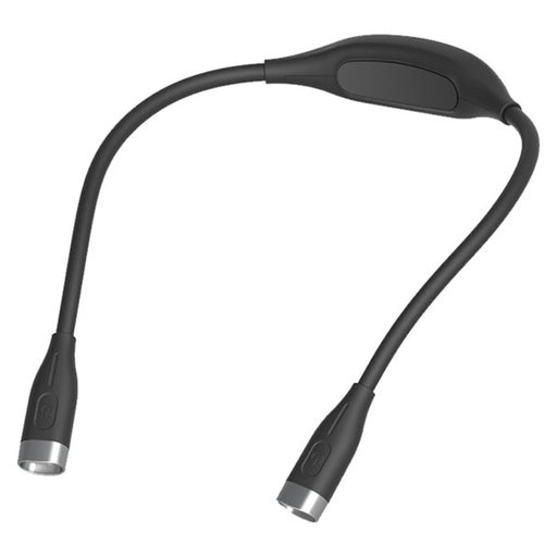 GOMINIMO Adjustable LED Neck Reading Light in Black