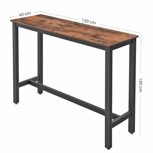 VASAGLE 120cm Bar Table