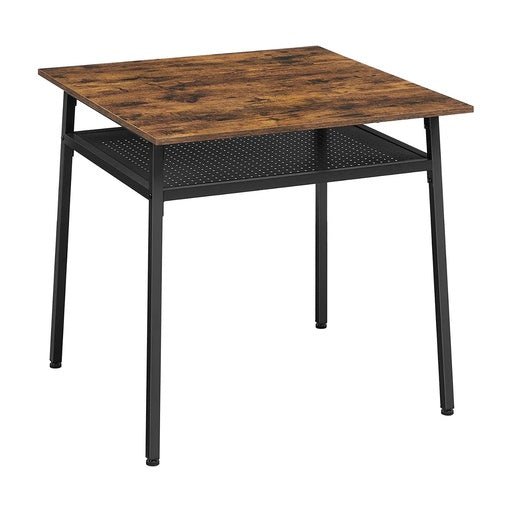 VASAGLE Dining Table with Storage Compartment