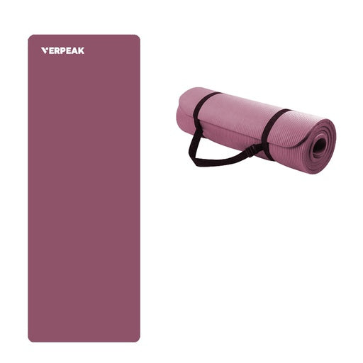 VERPEAK NBR Yoga Mat 2.0CM (Burgundy)