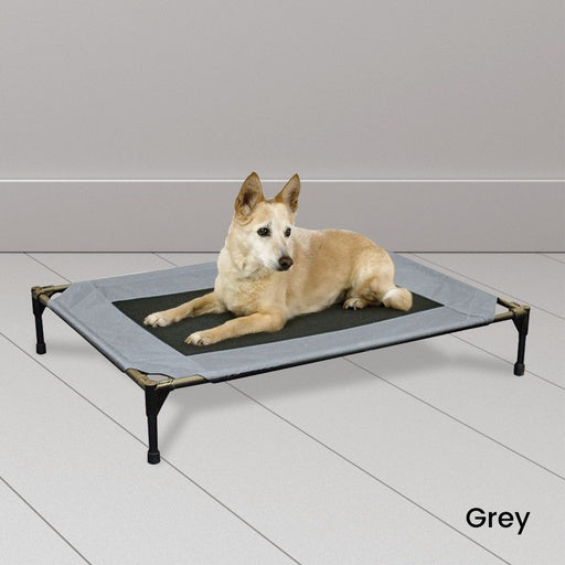 Floofi Pet Outdoor Waterproof Camping Bed (M Grey)